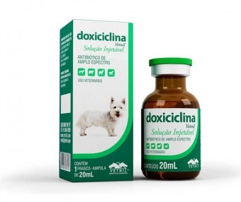 Doxiciclina Injetável - 20 ml